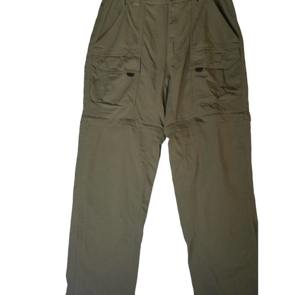 Columbia Cargo Pants Medium Mens 32x32 Beige‎ GRT Hiking Convertible - Picture 2 of 6